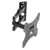 17-55 Inch Retractable 180 Degree Dual Arm Full Motion TV Wall Mount Tilt Swivels Screen Bracket Stand Plasma Holder