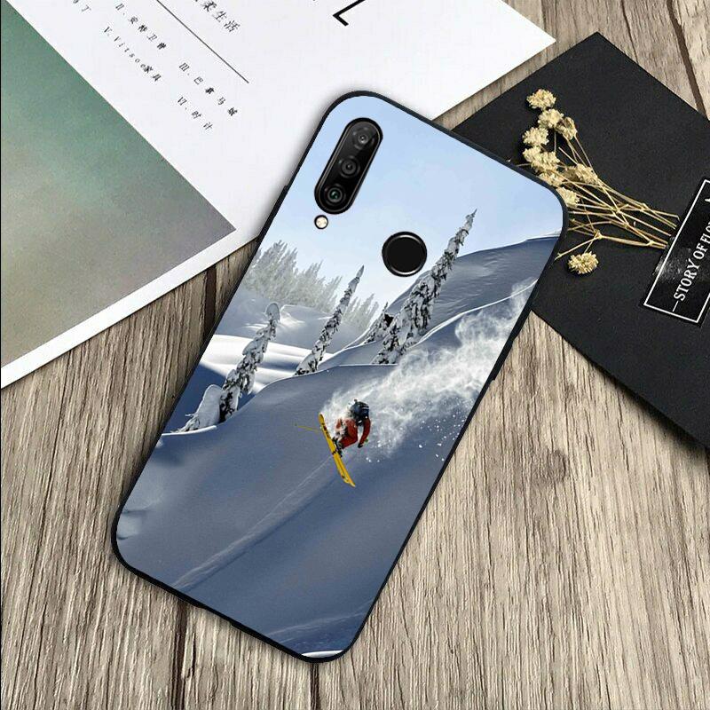 Ski Neige Snowboard For Huawei Nova 5T 9 10 SE 7i 8i 11i 12i Y73 Y90 Y70 Y72 Y61 Y91 P60 Pro P40 P30 Lite Case