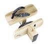 FANGLI Tengu Training Paulownia Wood White and Soft Perfect for FL1209 Size Geta, Single-Tooth Geta, Base, Wood, Men's Women's, Comfortable, Strap,