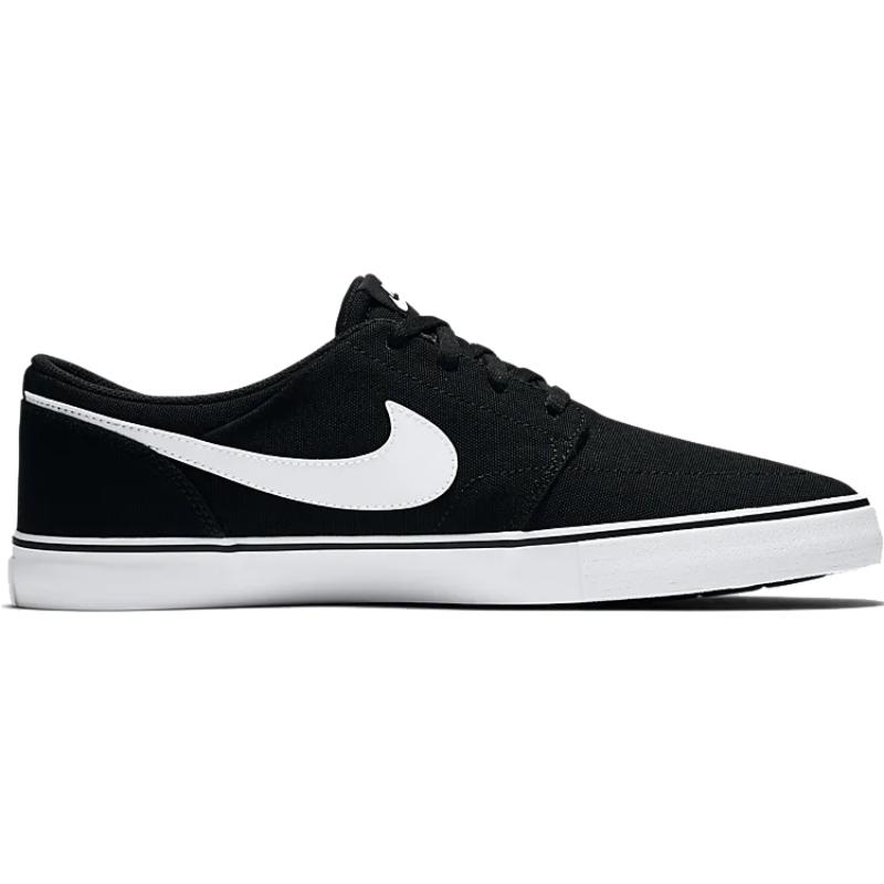 Nike Sb Solarsoft Portmore 2 Черные кеды для скейтбординга 880268-010