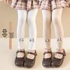 Girls' Heart Plaid Fleece Tights: Spring, Autumn, Winter - Toddler & Baby Layered Pants