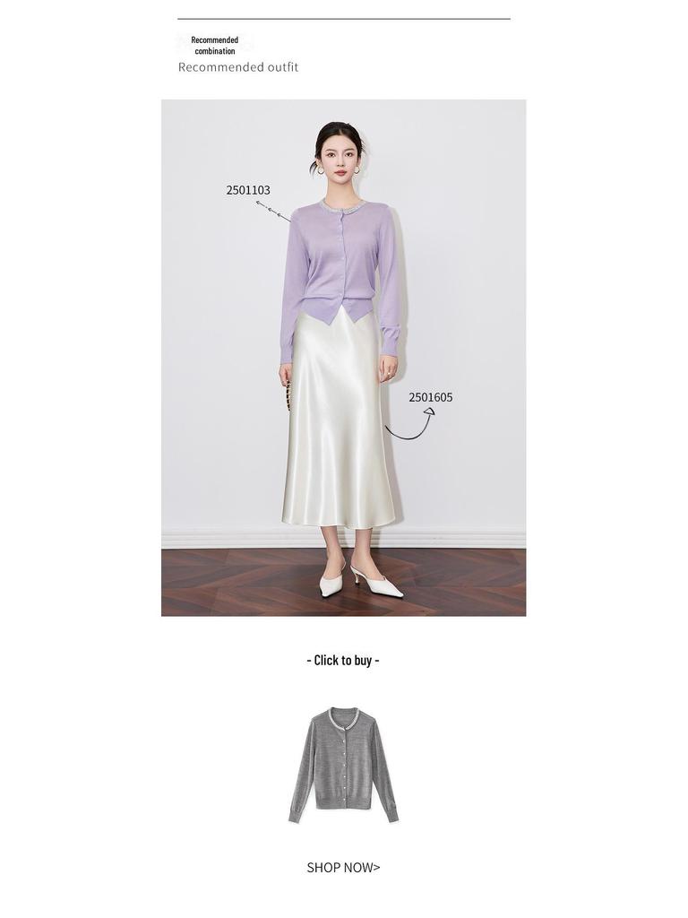 Юбка из высококачественного позолоченного атласа с драпировкой — роскошный стиль знаменитостей для женщин, весенняя коллекция