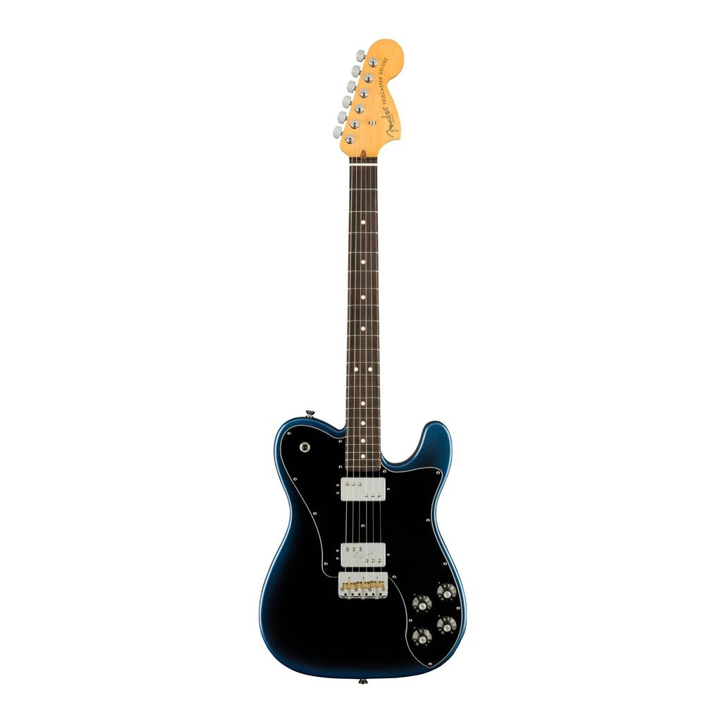Fender Electric Guitar American Professional II Rosewood Dark Night Telecaster® Deluxe, Fingerboard,