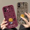 Чехол для телефона для iPhone 16 Pro Max 16e 15 14 13 12 11 XR XS 8 7 с рисунком астронавта, противоударный, мягкий силиконовый чехол из ТПУ, Fundas