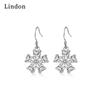 Lindon Copper Alloy Zircon Earrings Drop Earrings For Women Wedding Party Gifts