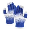 Knitted Warm Gloves Touchable Screen Skiing Gloves Touch Screen Gloves  for Outdoor Cycling Skiing