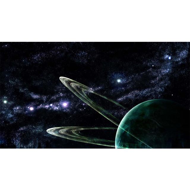 Космос Звездное небо Висящая картина Космическая туманность Украшение Картина Солнечная система Планета Орбитальная Вселенная Научно-фантастический плакат о галактике
