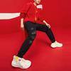 Anta Мужские спортивные штаны свободного покроя с принтом Life Series от X Coca-Cola, черные 952139741-2