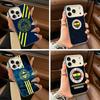 1907-Турция F-Fenerbahce Чехол для телефона для IPhone 17 Air 16 15 14 13 12 11 Pro Max Белый Серебристый Жесткий чехол