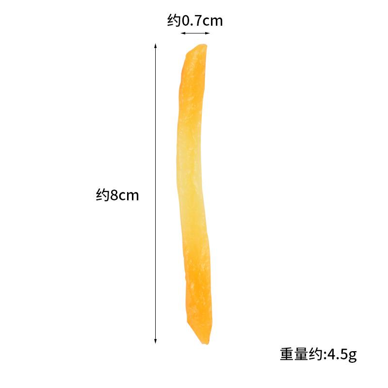 10PCS Simulation French Fries Fake Food Chicken Popcorn Model Burger Shop Western Food Display Props Home Decoration