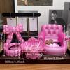 Decorative Bow 3D Printed Jewelry Tray Sweet Shell Shape Jewelry Tray  Home Ornaments