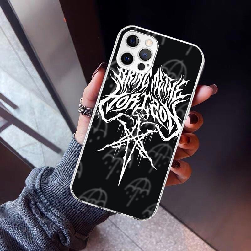 BMTH B-Brings Me The HorizonS Phone Case For iPhone 17 Air 16 15 Pro Max 14 Plus 13 Mini 12 11 Cover 7 8 SE Silicone Shell Print