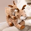 Cute Simulation Sika Deer Doll Plush Toy Deer Doll Children's Company Soothing Pillow Rag Doll