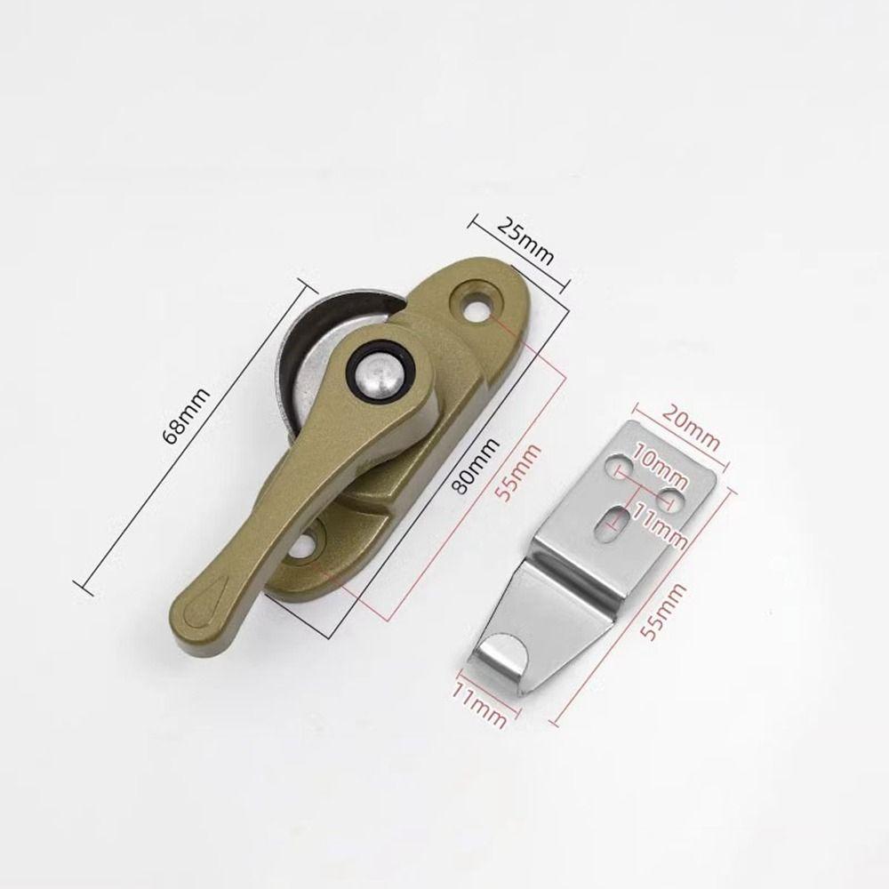 Hardware Window Safety Lock Double-sided Sliding Door Lock New Window Lock Buckle Door and Window