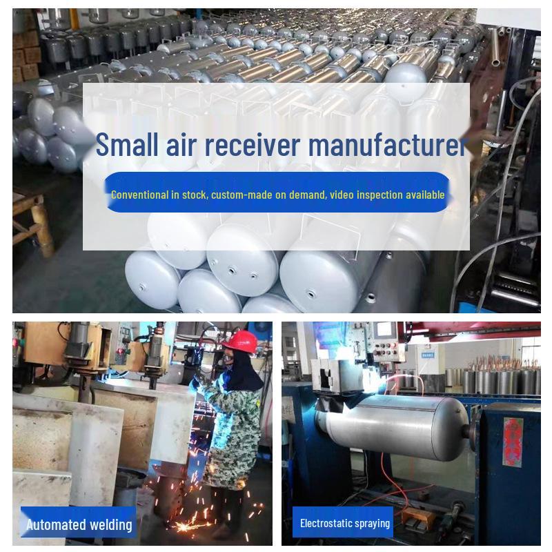 Compact Air Tanks 2L-60L - Ideal for Compressors and Vacuum Systems