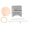 Mini Darning Machine DIY Portable Darning Loom Knitting Machine Weaving Tool for Household14 Hook