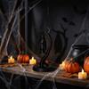 Black Halloween Ornament Resin Gothic Tabletop Decor Sculpture  Home Decor