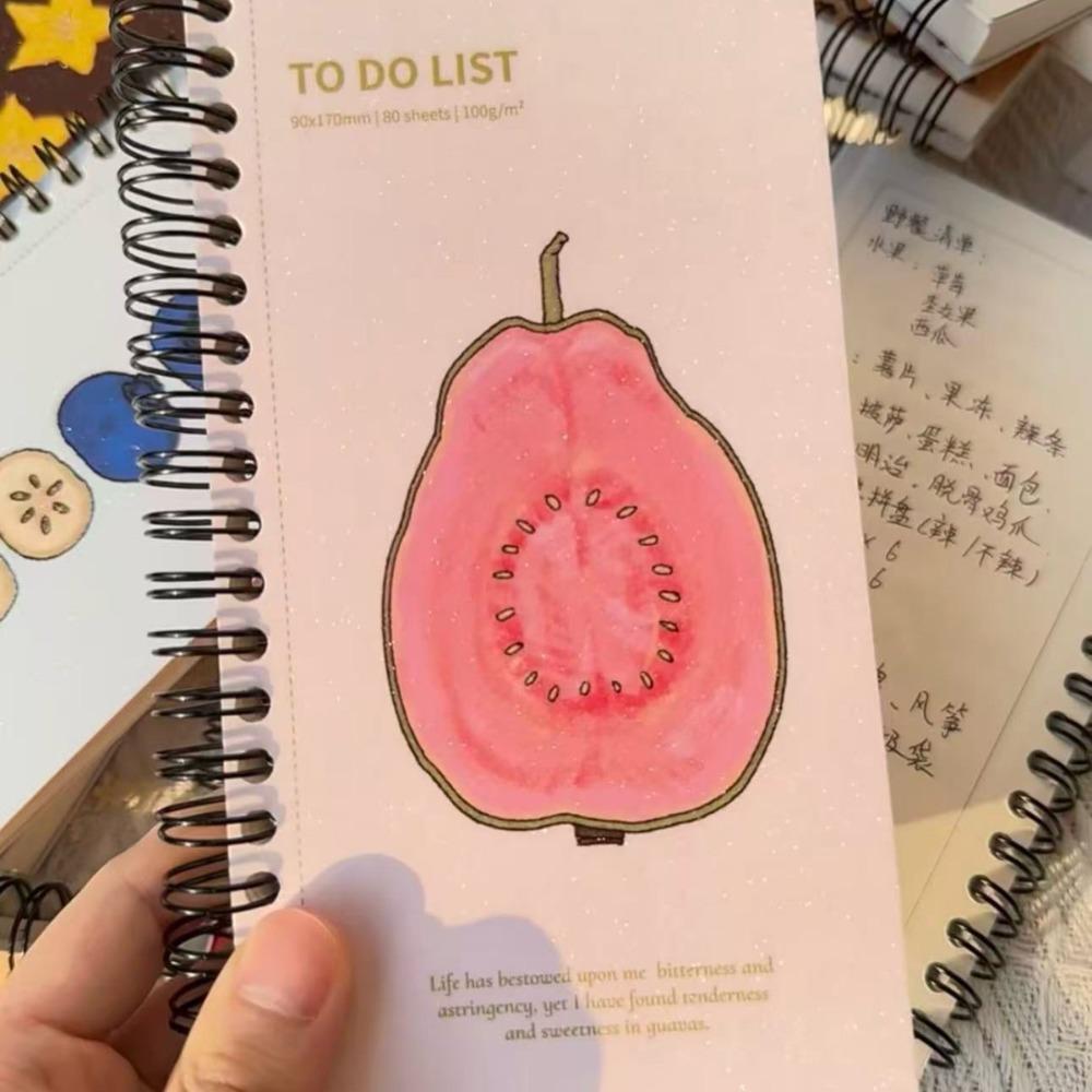 Spiral Bound To Do List Notebook Portable Habit Tracker Journal  Self Discipline Habit Tracking