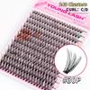 DIY C Curl False Eyelashes 8-16mm Eyelashes Extensions Individual Cluster Eyelashes  Cosplay Party