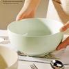 2024 Dream Big Large Capacity Cream Ceramic Soup & Salad Bowl
