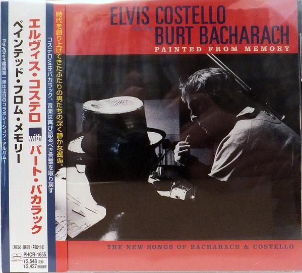 CD ЭЛВИС КОСТЕЛЛО, БЕРТ БАКАРАК - Painted From Memory PHCR1655 Mercury 1998 Япония Джаз