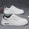 Men's Shoes Board Shoes Student Youth White Shoes Spring 2025 New Casual Versatile Leather Sports Trendy Shoes Men