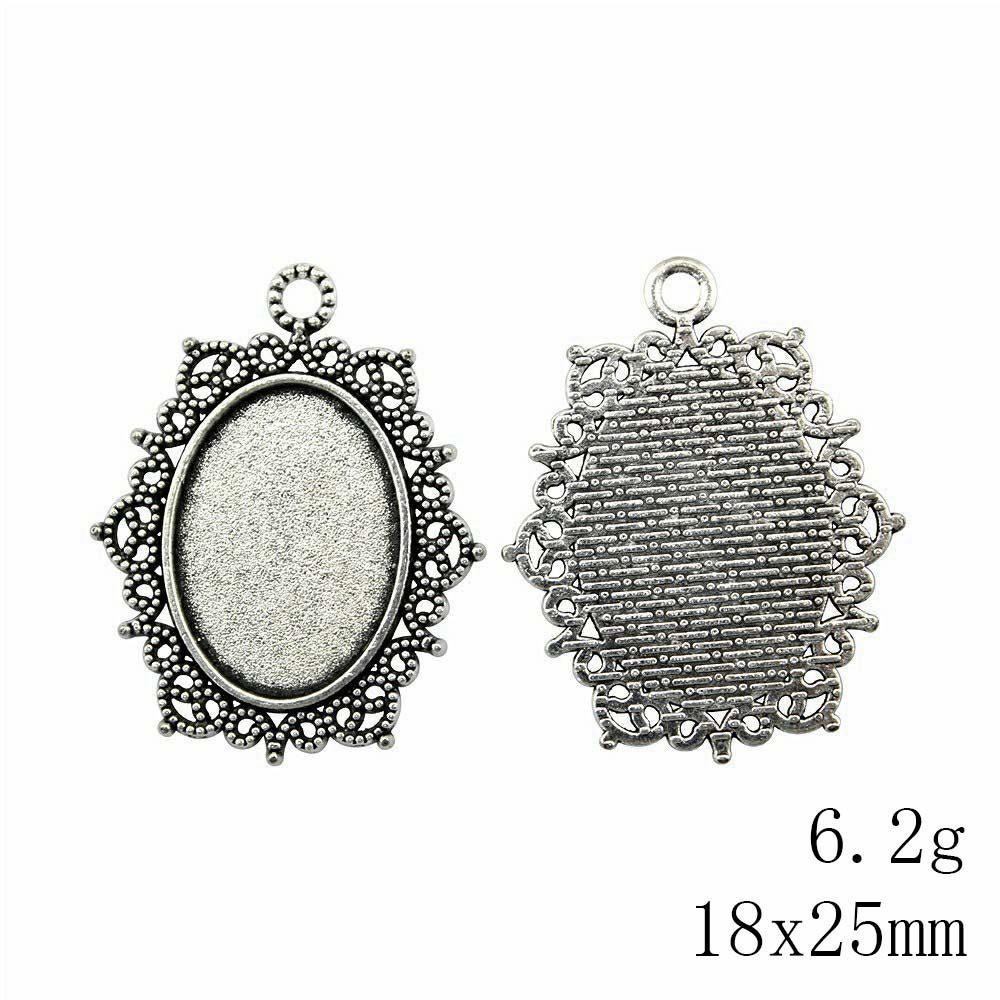 Подарки для женщин Ювелирные изделия и аксессуары Овальный стеклянный кабошон Подставка Поднос для установки Безель Аксессуары Детали DIY Аксессуары