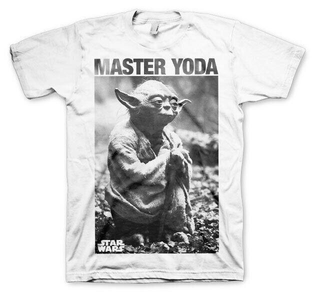 SALE Officially Licensed Star Wars Master Yoda Mens T-Shirt