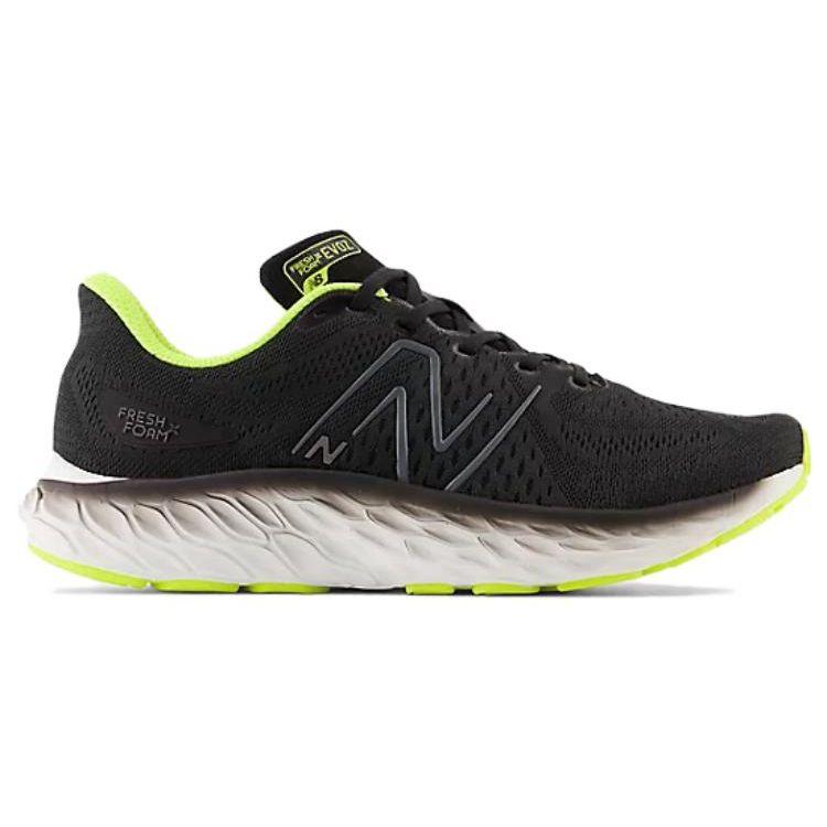 New Balance Nb Fresh Foam X Evoz V3 Breathable Fabric Low Top Casual Running Shoes Men Sneaker Black Green MEVOZLB3