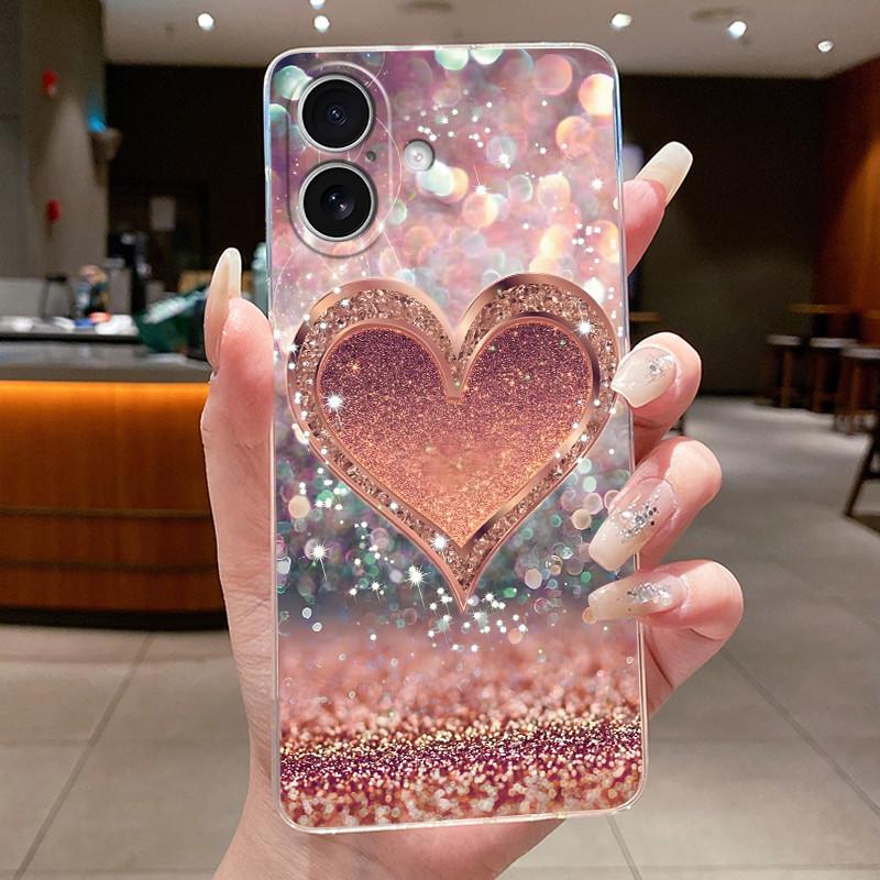 Phone Case For iPhone 17 Flower Butterfly Thin Case For iPhone 17 Pro Max Transparent Soft Silicone TPU Cover For iPhone 17 Air