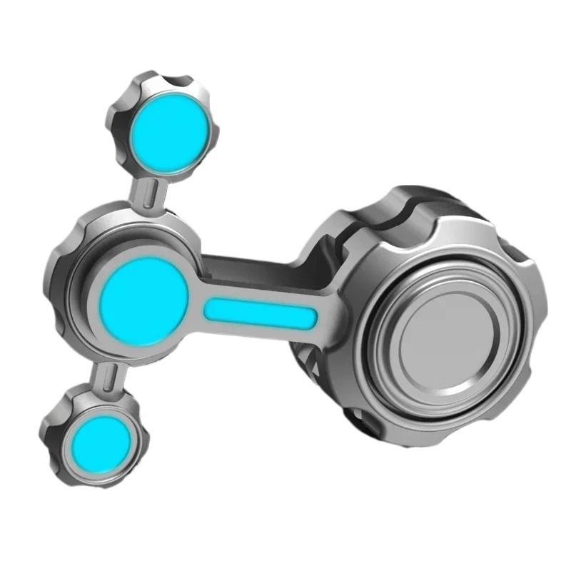 Маятниковый светящийся спиннер Fidget Spinner Снимает стресс, игрушки Антистрессовый ручной спиннинг Внимание и концентрация