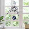 Dream Catcher Home Decor Sunflower Moon Star Automotive Blue Eye Charm Decor Aesthetic Art Lucky Ornament For Nursery Room