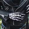 Короткие перчатки-привидения на Хэллоуин Костюмные перчатки скелета для косплея на Хэллоуин Реквизит для выступлений Кости