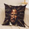 JJohn WWick Cushion Cover Soft Plush Fabric DoubleSided Printed Cushion Covers for All Seasons Home Decor