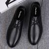 2022 Men'S Shoes Newest Genuine Leather Casual Shoes Men Oxfords British Simple Man Shoes Luxury Business Formal Wedding Male Flats