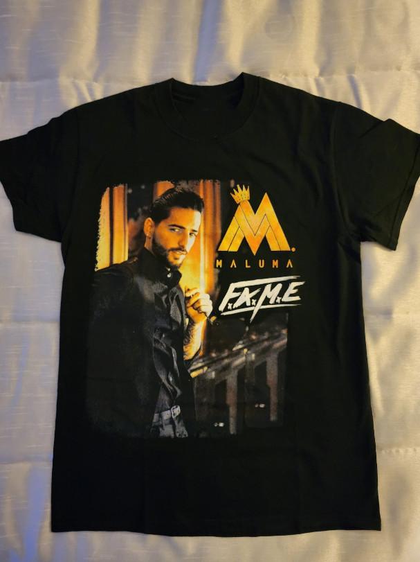 Borro Cassette Maluma Singer Cotton Black Unisex t-shirt S-234XL SEG_1102