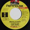 7-дюймовая пластинка TONY REBEL  Mental Slaves NONE Penthouse Recor 2003 Ямайка Регги Ска  Даб Б/у