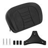 Motorcycle Passenger Sissy Bar Backrest Cushion Pad For Harley Touring Street Glide Road King Road Glide 1996-later