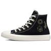 Chuck Taylor All Star High Golden Elements Женские кроссовки Черный Светло-Золотой Egret A02209C
