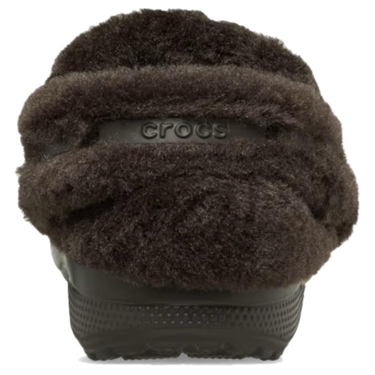 Crocs Незабываемые Минималистичные Удобные Не натирающие Тапочки с закрытым носком Унисекс тапочки Коричневый 212106-206