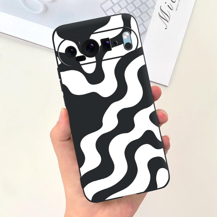 Для чехла Google Pixel 9 Pro Чехол для телефона Милый Астронавт Утка Корова Ударопрочный Силиконовый Мягкий Чехол Для Google Pixel 9 Pixel9 Оболочка