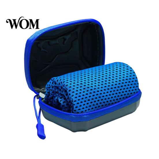 Sweat Absorbing Fitness Towel 1/5Pcs Cooling with Carrying Case, Quick Dry Absorbent Ice for Running Neck & Face, Breathable Chilly Sports, Gym, Yoga,