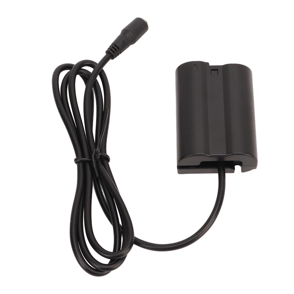 EN‑EL15 DC Coupler Dummy Battery with Type C Power Adapter for Nikon Z5 Z6 Z7 Z6II Z7II D500 D600 D610 D750 D780 D800