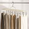Multi Clip Clothes Drying Rack Windproof Pants Hanger Gifts Laundry Drying Hanger  Home Organizer