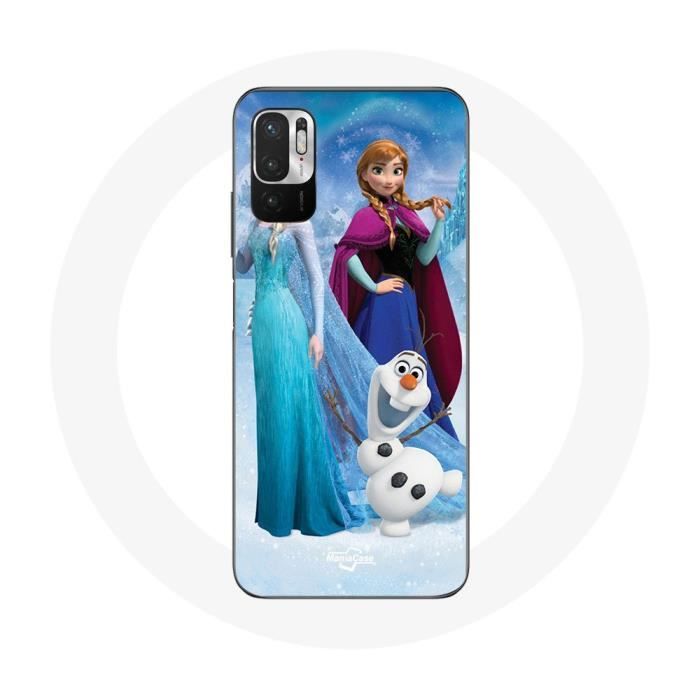 Coque pour Xiaomi Redmi Note 10 5G La Reine Des Neiges Elsa Anna Olaf