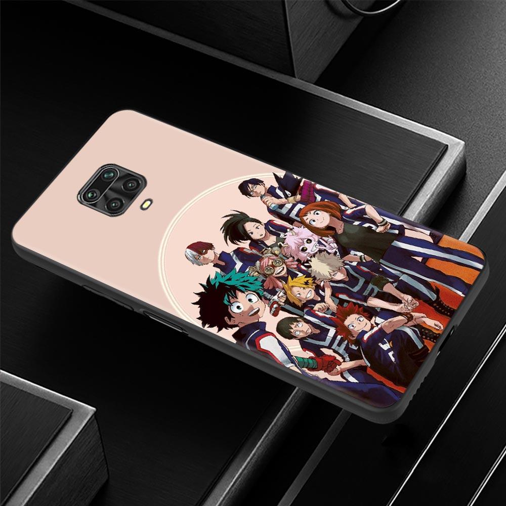 Чехол для телефона My Hero Academy для Xiaomi Redmi Note 11 9 8 10 Pro 9s 8t 7 10pro Max, чехол для Redmi 11 9 9c 9a 8 8a 7 7a