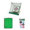 Tabata Golf Indoor Training Set Fujita Touch Quick Marble Approach Training Approach Practice Net GR GV0881 3-х компонентный коврик, One-Pass Approach, Approach,