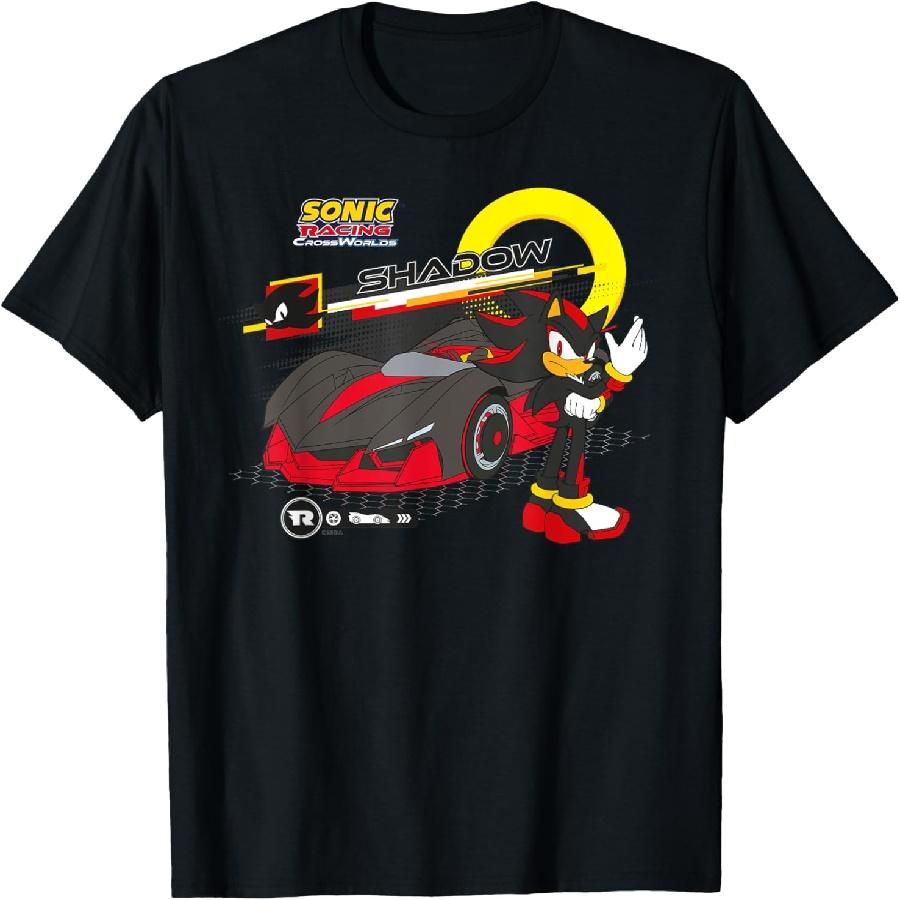 Sonic Racing CrossWorlds - Футболка Shadow Ready to Roll