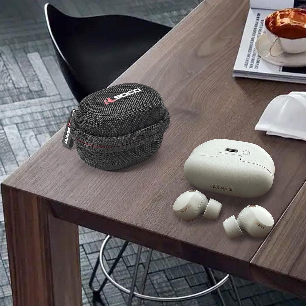 Специальный чехол чехол RLSOCO совместимый с Sony полностью беспроводные наушники sony специальный чехол WF-1000xm5 wf-1000xm5 (xm5 черный)