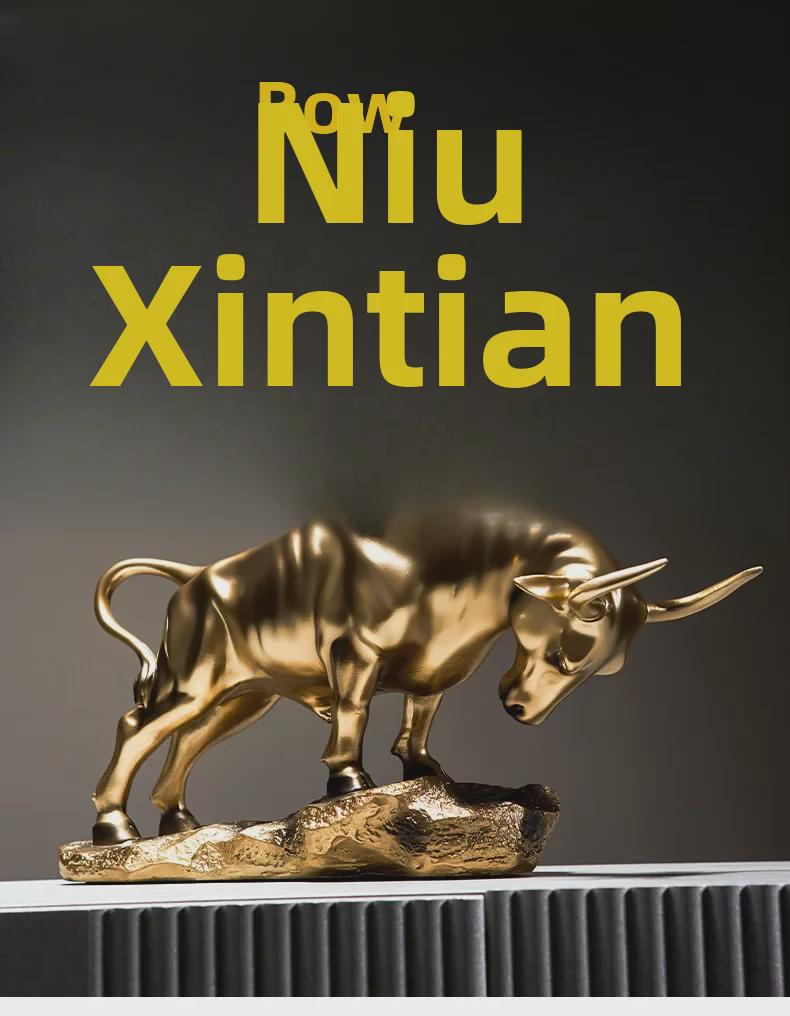 Декор фигурки быка Тельца: Роскошное украшение для гостиной и винного шкафа с бесплатной доставкой — идеальный декоративный подарок для мужчин